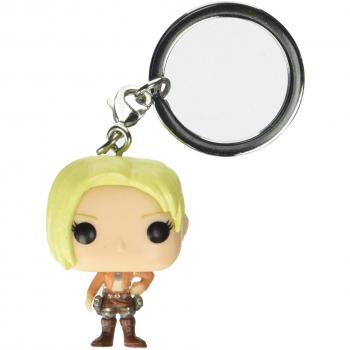 Funko Keychain Annie Leonhart Figura de Vinilo, seria Attack on Titan, Multicolor