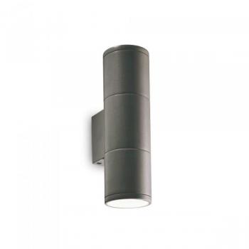 Aplique de jardín Gun Aluminio Antracita 2 bombillas 21cm IP44, GU10