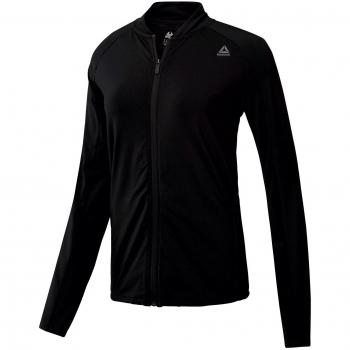 Reebok Track Jacket Chaqueta, Mujer, Negro