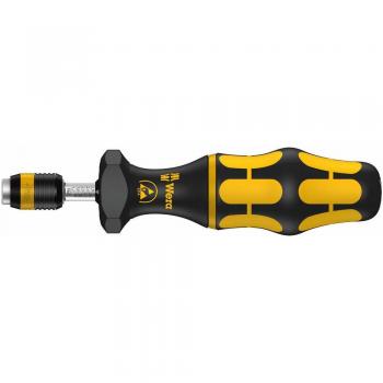 Wera Serie 7400 Kraftform ESD destornillador dinamométrico ajustable (0,1-3,0 Nm) con porta-puntas R