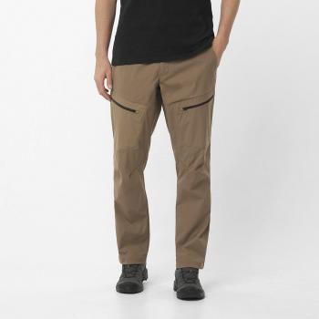 Pantalón largo Salomon Outerpath Utility marrón para hombre