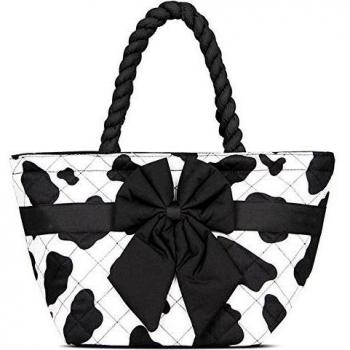 Pataya PTB052 Tailandia Bangkok Bolso de la Lona olso del Almuerzo Bolso de Printing Pattern Leche, cereales