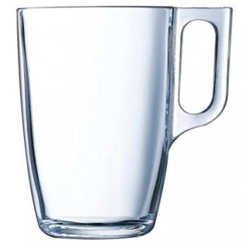 Taza Mug Arcoroc Amarillo Vidrio (6 Unidades) (40 cl)