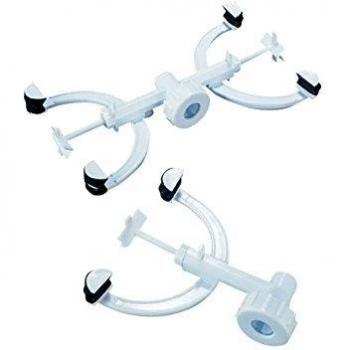 Azlon CWH004 - Abrazadera doble para bureta