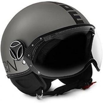 LOGICO DESIGN SRL Casco Momo Fighter fgtr Evo Titanio Mate doble visera talla M