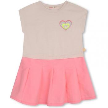 Billieblush - Vestido corto de bebé niña combinado de manga corta U20172
