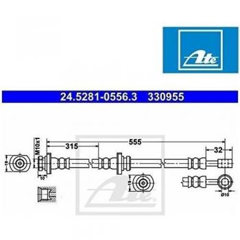 Ate 24.5281-0556.3 Accesorios y Mangueras de Frenos