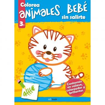 Colorea sin salirte. Animales bebé