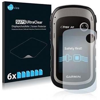 savvies Protector Pantalla Compatible con Garmin eTrex 30