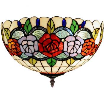 Lámpara de Techo Viro Rosy Multicolor Hierro 60 W 40 x 30 x 40 cm