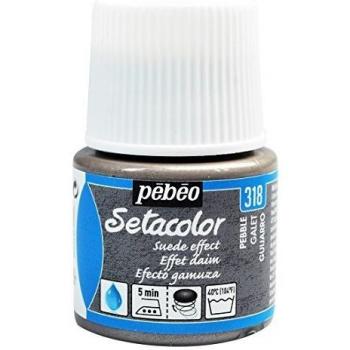 Pintura Textil Setacolor Efecto Daim Opaco 45 ml - Galet