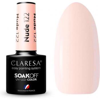Esmalte semipermanente Soak off Claresa - Tono 122: Nude, 5 g