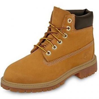 Timberland Premium 6 Inch Lace-up Boot for Toddler in Yellow, Size: 11