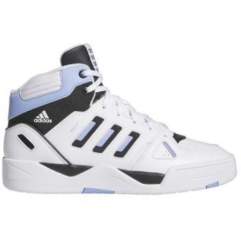 Adidas Midcity Mid Men's Basketball Sneakers - Cloud White/Blue Spark/Core Black