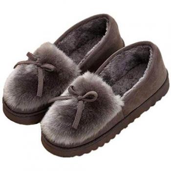 Mujer Zapatillas de Estar Invierno casa Cerradas Calienta con Comodidad Pantuflas