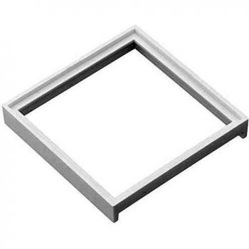Gira 028203 Square Adapter Frame 50x50mm System 55 Glossy White