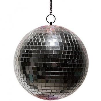 Fizz Creations – Bola de espejos con LED, color plateado