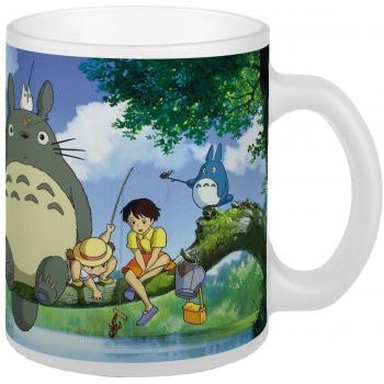 Taza Mi Vecino Totoro Pescando - Capacidad 300ml Cerámica