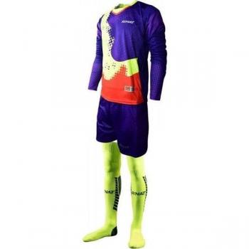 Rinat Kit Hypernova - Conjunto de portero, Unisex, Morado / Neón / Fucsia, talla YS