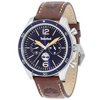 Timberland Mens Multi dial Quartz Watch with Leather Strap 15255JS/03