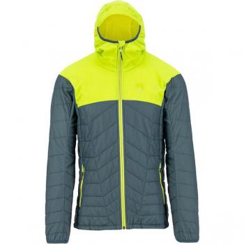 Chaqueta de Outdoor para Hombre Karpos Lyskamm Evo en Color Pizarra Oscura/Lima