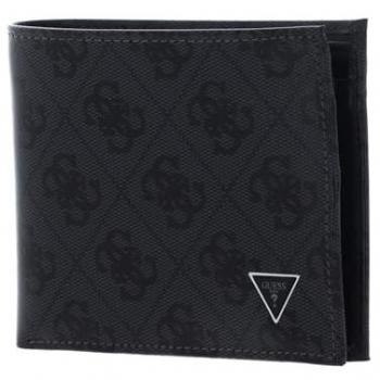 Guess Mito Wallet RFID Protection Leather 12 cm Grey