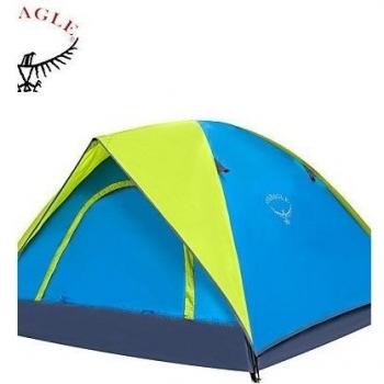 G & T oseagle Peso ligero portátil Familia Travling tienda de campaña Nueva UV de alta calidad impermeable grande Camping Tienda de campaña 3 - 4 Persona verde claro