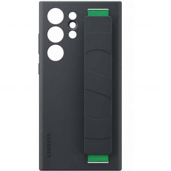 Samsung Silicone Grip Case Black for Galaxy S23 Ultra