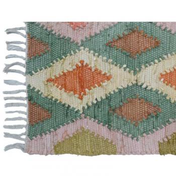 Alfombra DKD Home Decor Gris Amarillo Multicolor Rombos 160 x 230 x 1 cm