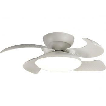 Ventilador de techo con luz LED blanco y motor DC Aloha El Corte Inglés