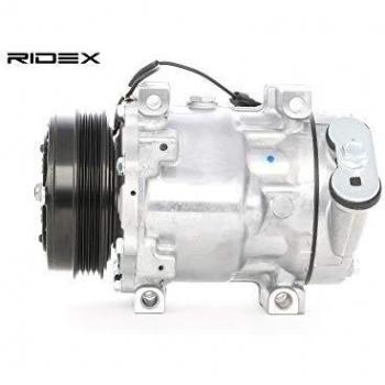 Compresor de aire acondicionado RIDEX 447K0042 con ID SD7V16, refrigerante R134a, polea de 112mm y 4 ranuras