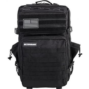 ELITRAINX 25L Tactical Backpack Black for Sports and Travel