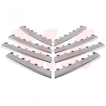 front grille chrome
