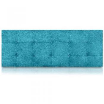 Cabecero Artemisa Tapizado Nido Antimanchas 190x55cm Turquesa de SonnoMattress