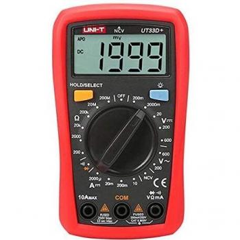 UNI-T UT131A Palm Size Digital Multimeter with Autoranging, 250V AC/DC, Capacitance Measurement