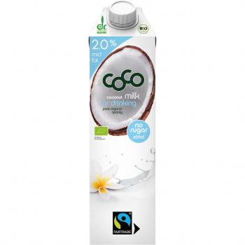 Leche de Coco BIO 2% grasa Dr Martins 1L