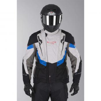 Macna Chaqueta Area Negro-Blanco-Azul XX-L
