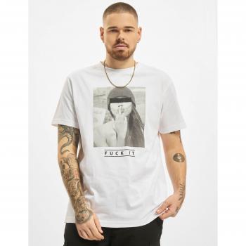 Camiseta Mister Tee F#?KIT para Hombre - Blanco - Tallas XS a L