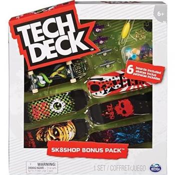 Spin Master Tech Deck Skate Shop Bonus Pack - Minimonopatines y minibicicletas para Jugar con los Dedos