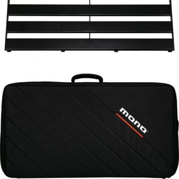 Mono Large Pedalboard Rail with Black Stealth Pro Accessory Case