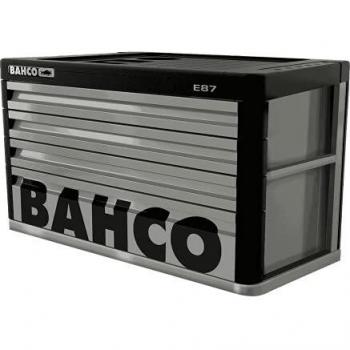Cofre de Almacenamiento Premium Bahco E87 con 4 Cajones, Gris 693 mm x 510 mm x 406 mm
