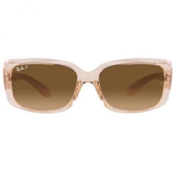Ray-Ban RB4389 6644M2 Women's Sunglasses Brown Size 58