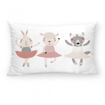 Funda de cojín Kids&Cotton Lavi C Rosa 30 x 50 cm