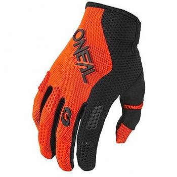 Guantes de motocross O'Neal Element Racewear Negro-Naranja