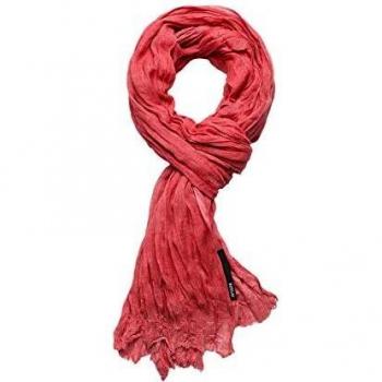 REPLAY Faded Modal Scarf Unisex Red