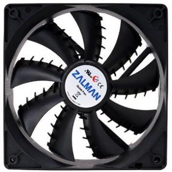 Ventilador Suplementario Zalman ZM-F1 Plus Shark-Fin 80x80x25 en Negro
