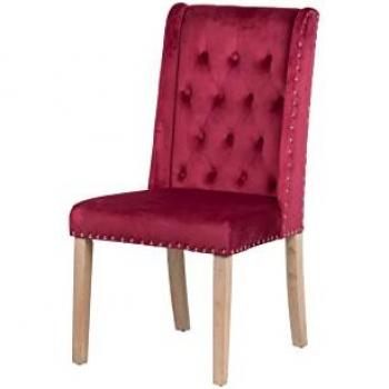 Silla Velvet Capitone Adda Home 53x53x102 Cm - Ergonómica, Elegante y Resistente