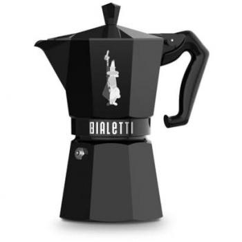 Cafetera Moka Bialetti Exclusive 6 Tazas Negra