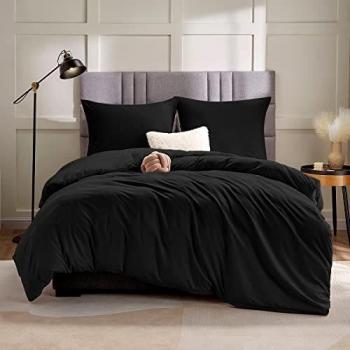 Wavve Juego de Funda Nórdica para Cama 120, Funda de Edredón 200x200 cm con 2 Fundas de Almohada 80x80 cm, Suave y Transpirable