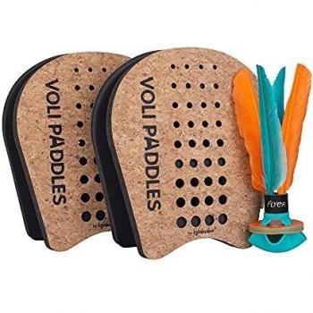 Waboba Padel VOLI - Conjunto de Raquetas para Jugar en Jardín, Playa y Deporte en Interiores